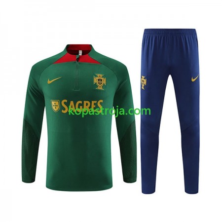 Portugal Tränings Sweatshirtställ Grön 2023/24